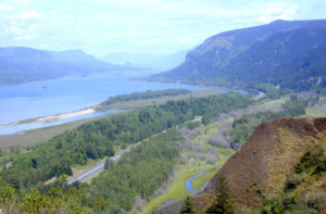 I84 in the Columbia River Gorge